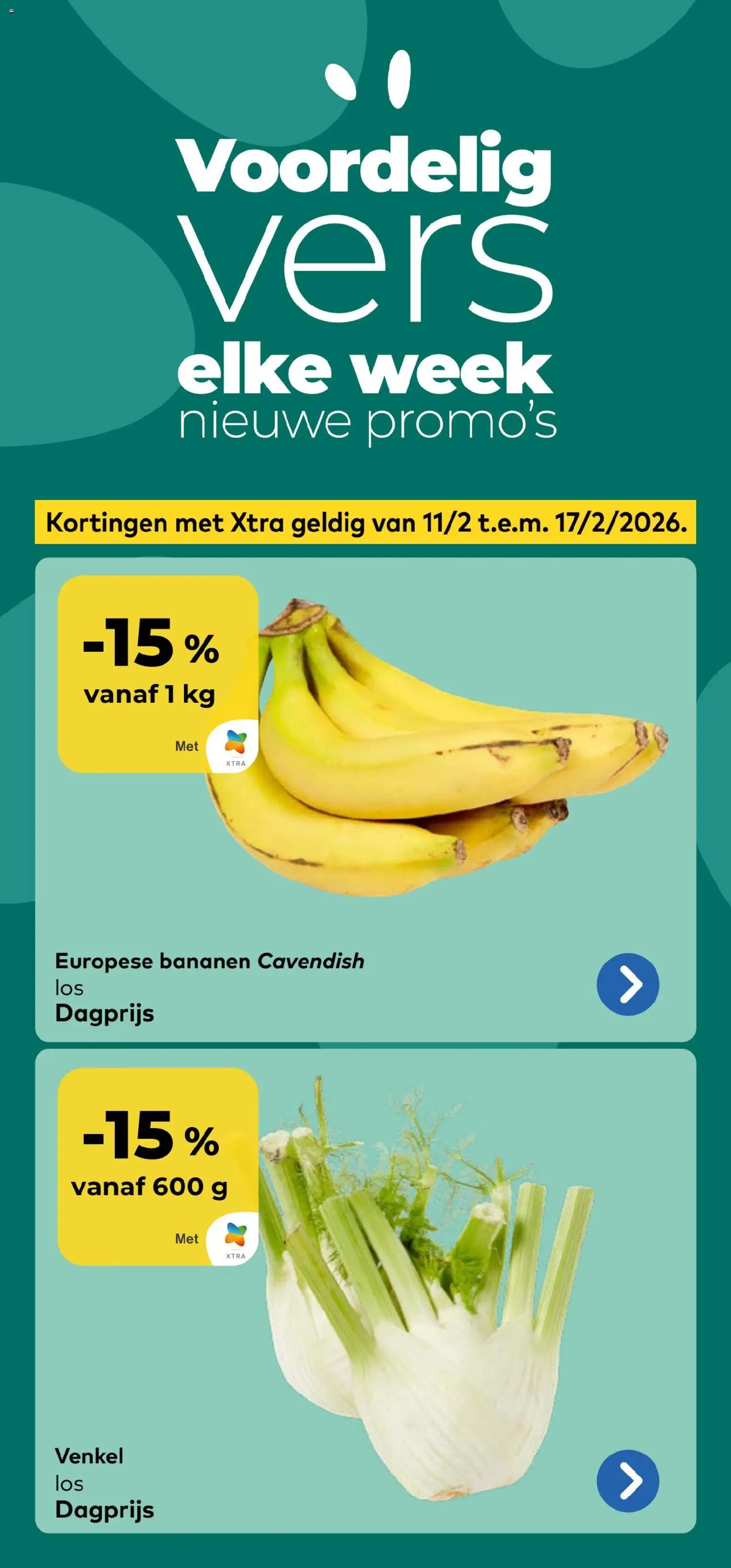 {H1} | Pagina: 2 | Producten: Bananen