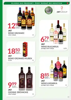 Pogląd oferty "Eurocash Gazetka - Targi Jesień" - ważna od 17.11.2025 | Strona: 20 | Produkty: Wino Kadarka, Wino