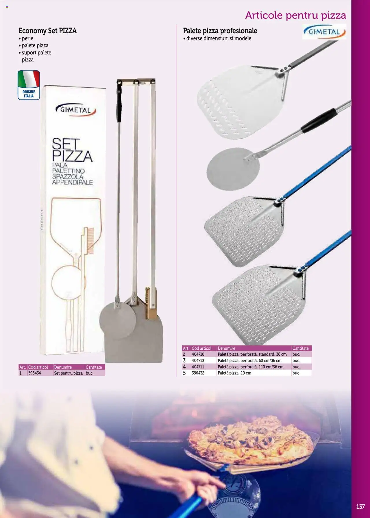 Noul catalog Metro – valabil de la 17.09.2025 | Pagină: 137 | Produse: Perie, Pizza