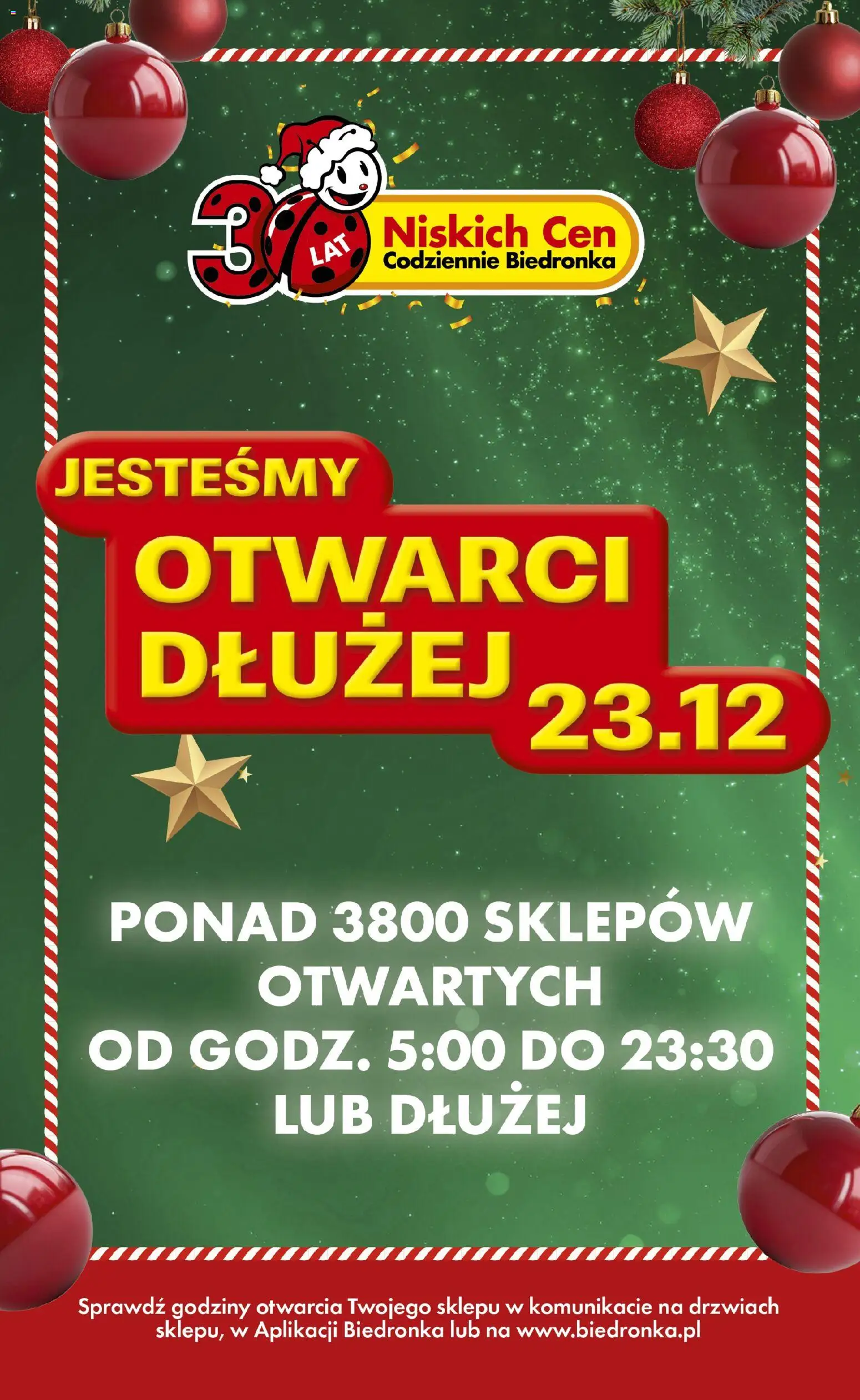 Biedronka gazetka - Najtańsza niedziela od 21.12.2025 | Strona: 4