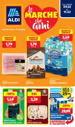 Anteprima del volantino Volantino Aldi	 valido a partire dal 09.02.2026