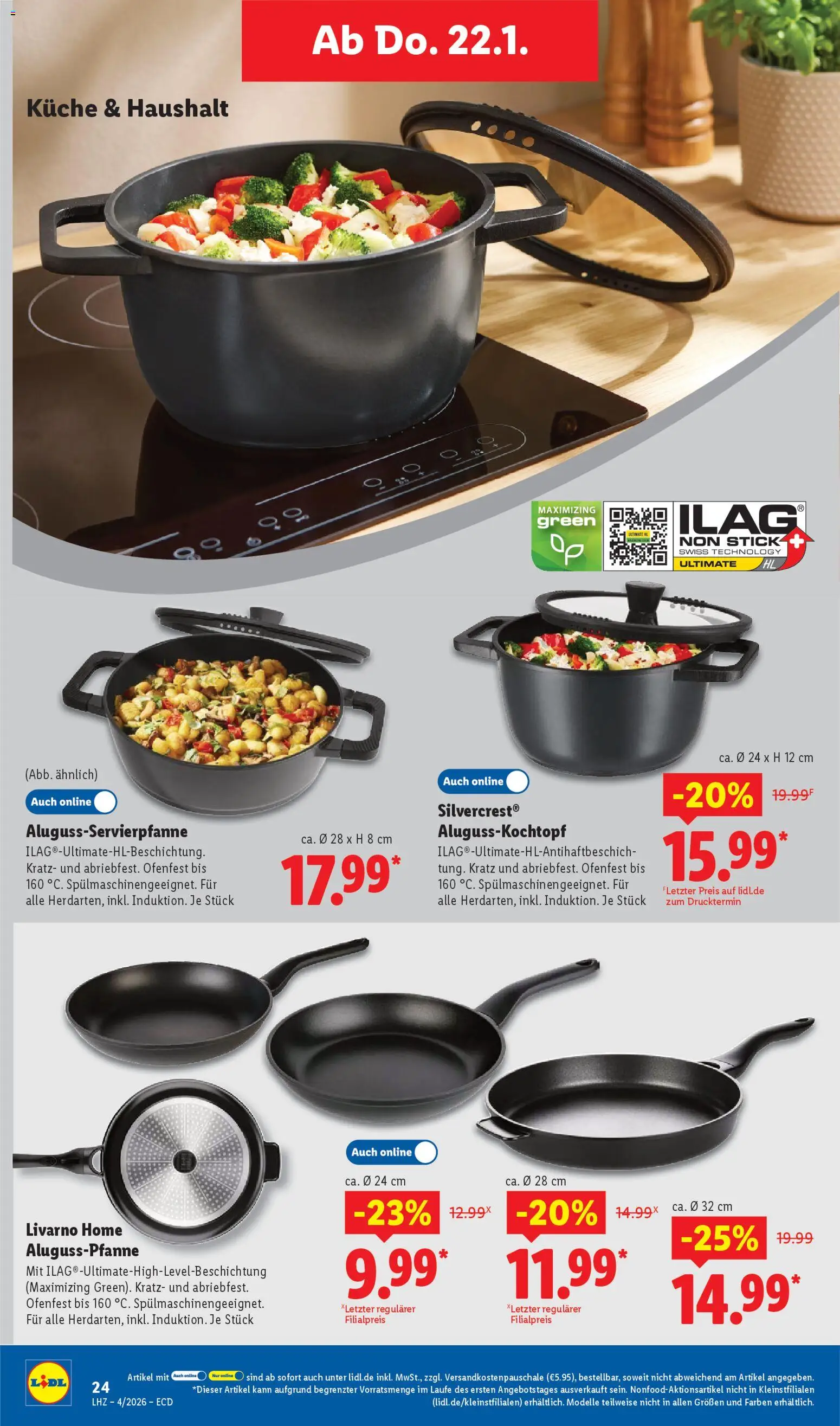 Lidl Prospekt Gladenbach – gültig ab 19.01.2026 | Seite: 36 | Produkte: Küche