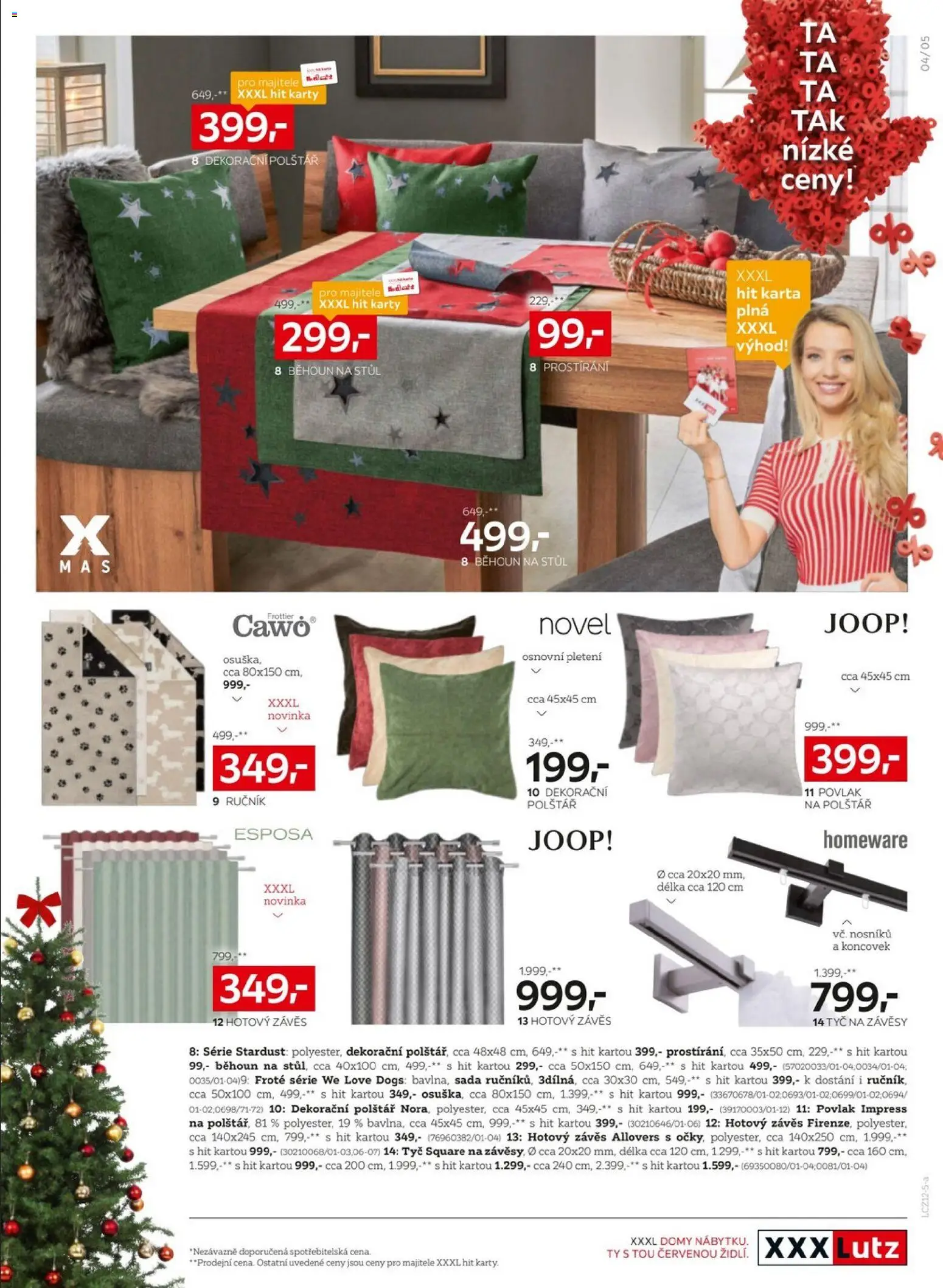 XXXLutz leták od 08.12.2025 | Strana: 5 | Produkty: Ručník, Prostírání, Polštář, Závěsy