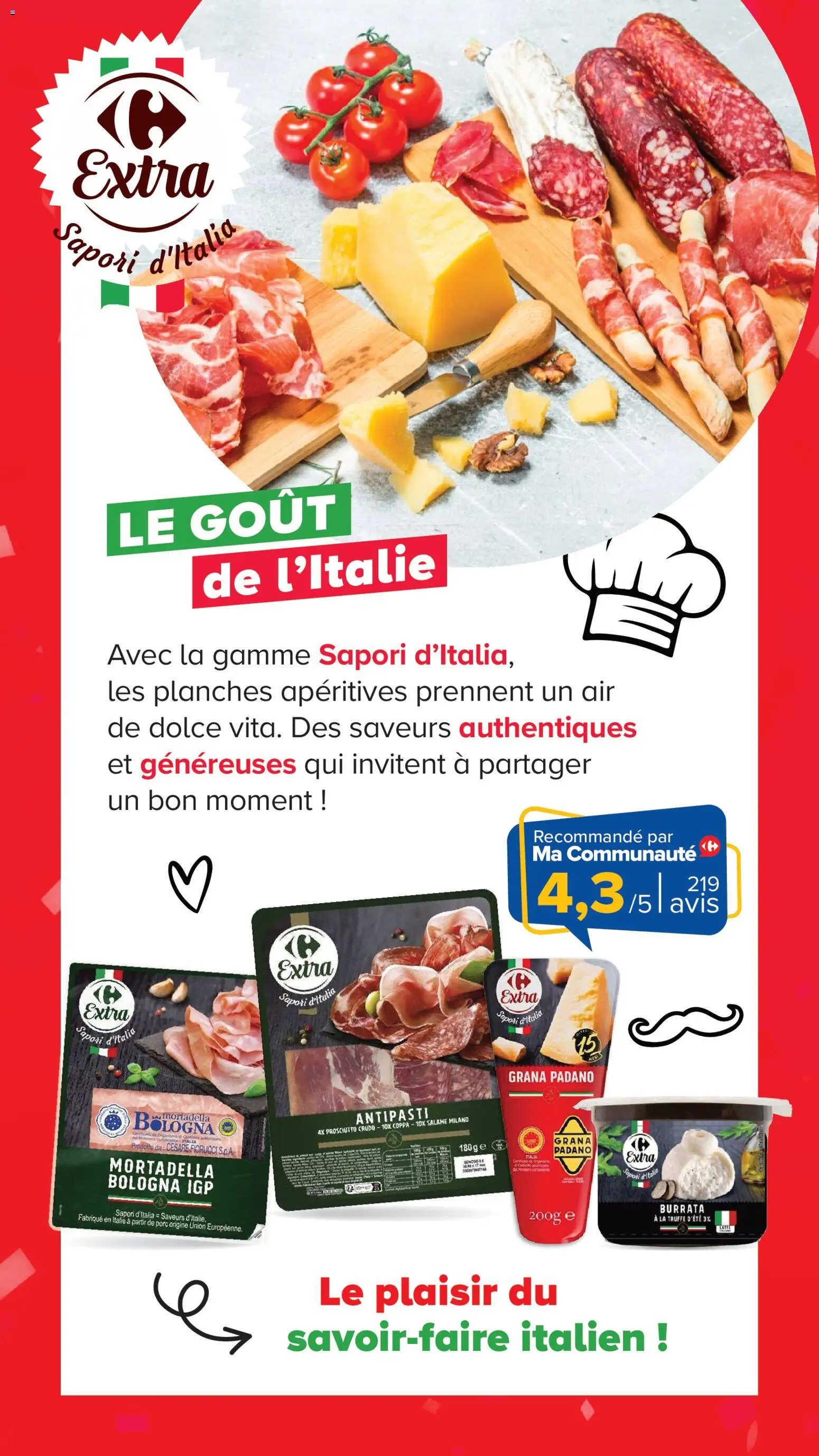 {H1} | Page: 8 | Produits: Burrata, Porc