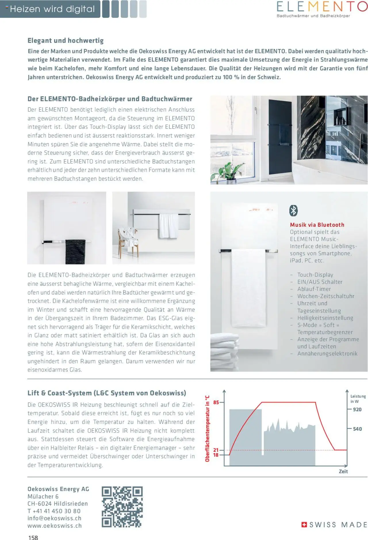 Fust Badezimmermagazin ab 05.05.2025 | Seite: 158 | Produkte: Ofen