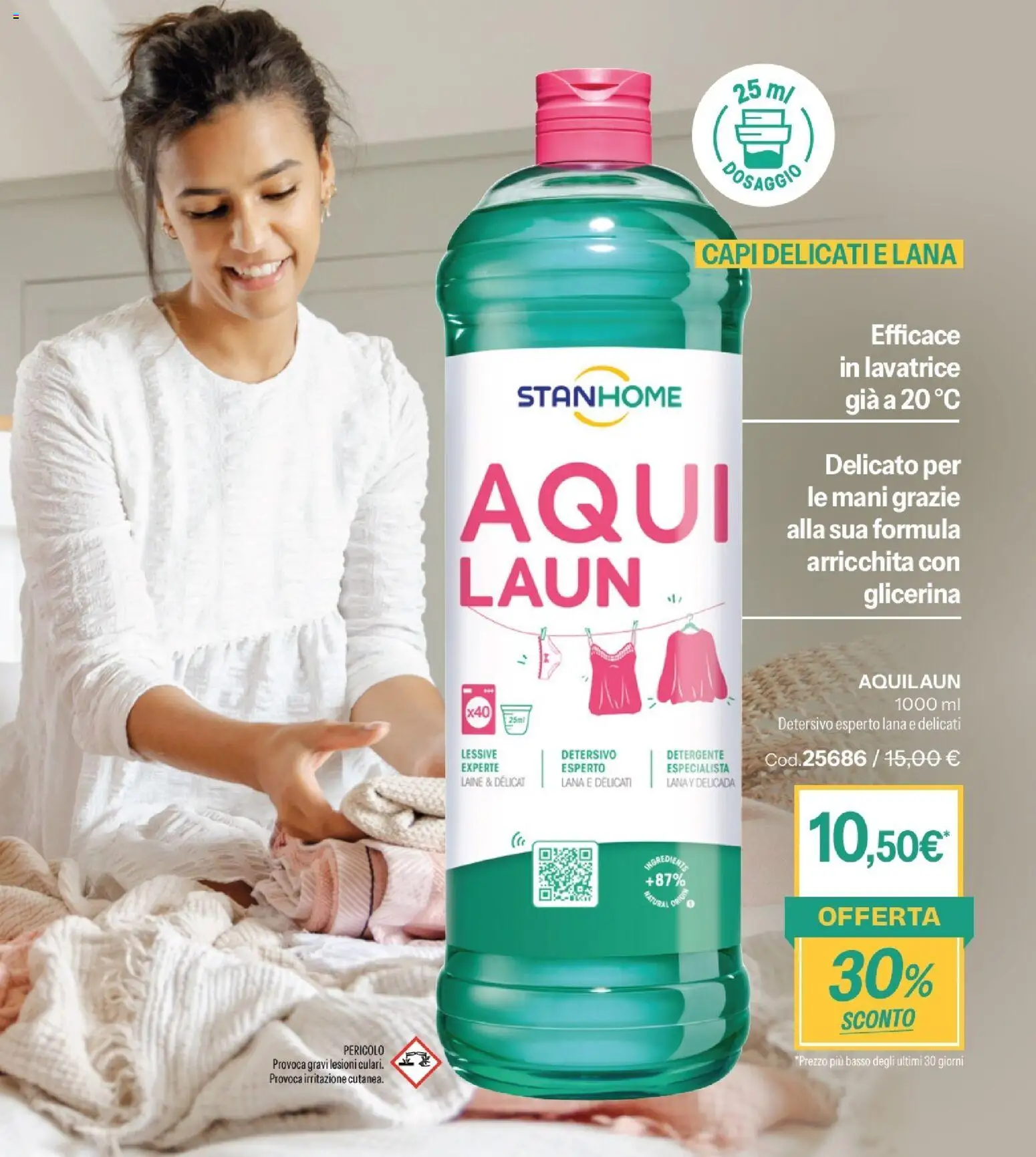 Volantino Stanhome del 11.11.2025 | Pagina: 20 | Prodotti: Detergente, Lavatrice