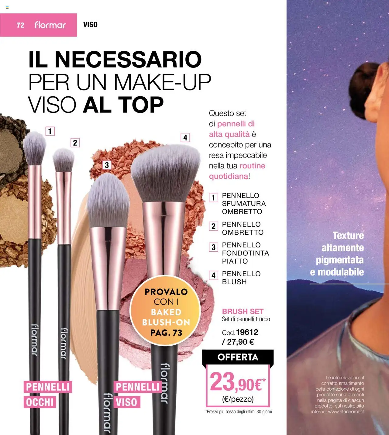 Volantino Stanhome del 26.08.2025 | Pagina: 70 | Prodotti: Ombretto, Fondotinta, Pennello, Trucco