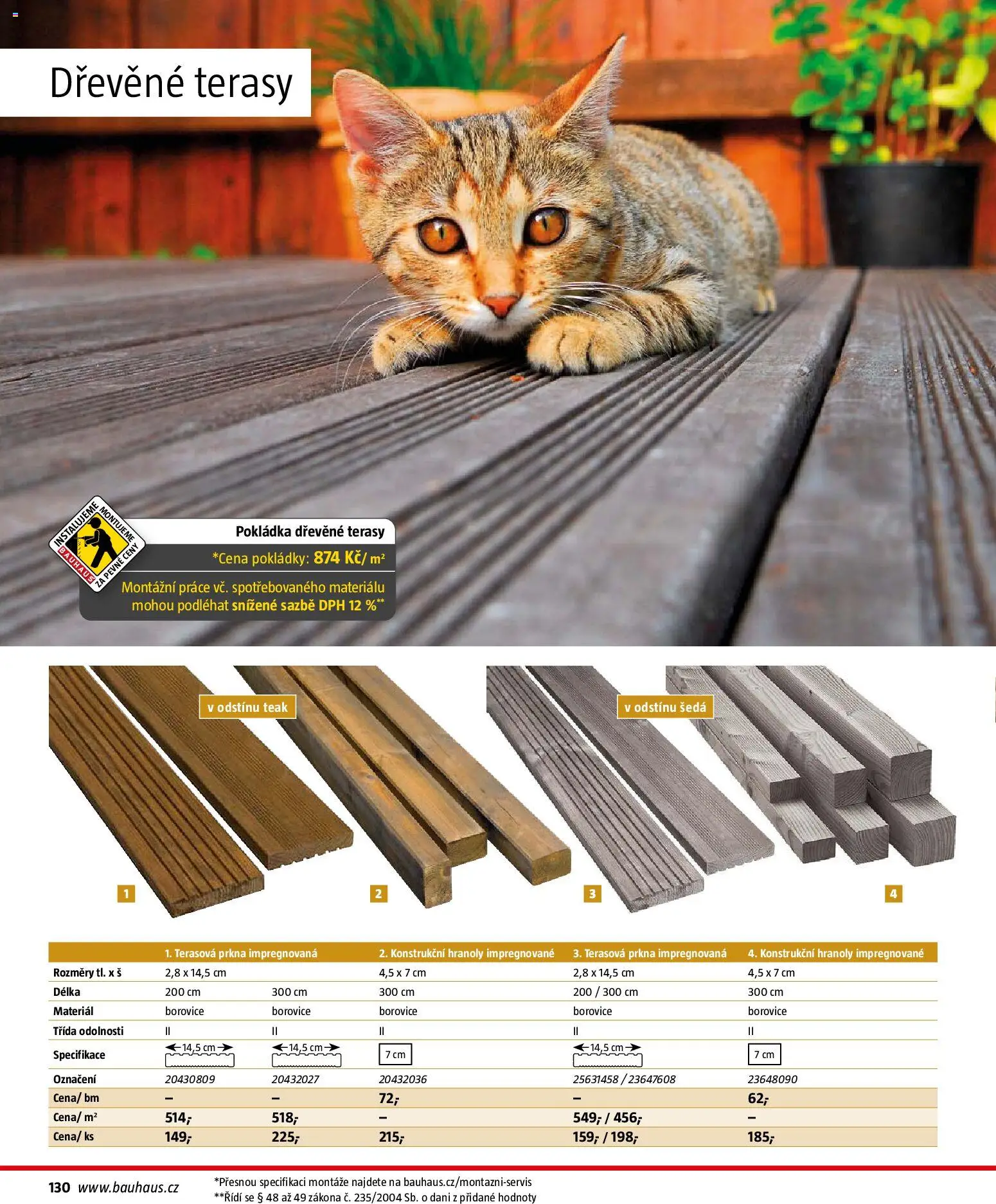 Bauhaus katalog Záhradní nábytek od 08.04.2026 | Strana: 130