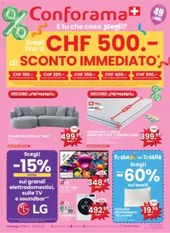 Conforama Aktionen Sconto Immediato ab 03.09.2025 gültig