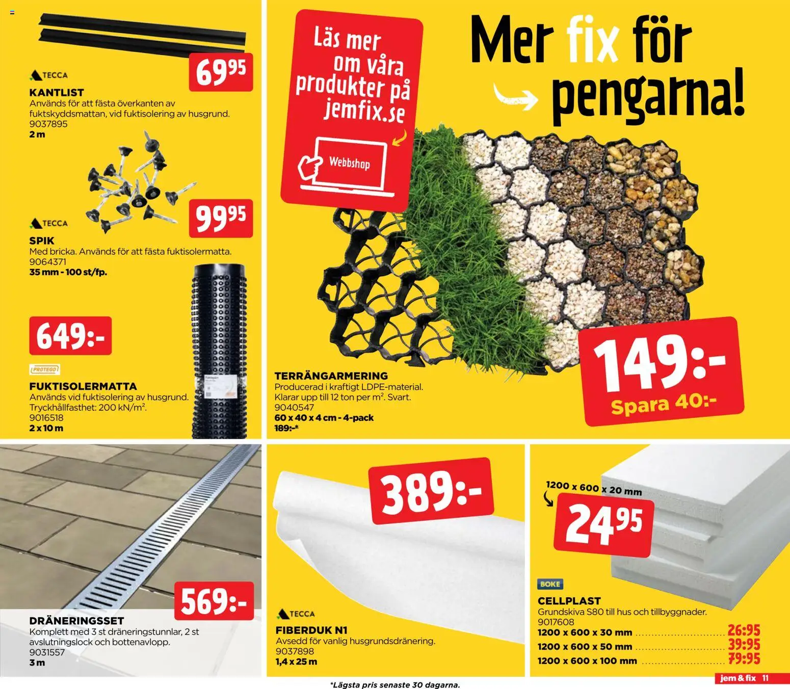 Jem & Fix reklamblad aktuell från 08.02.2026 | Sida: 11