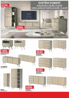 BAUMAX leták - Moderní styl, dostupná cena od 01.08.2025 | Strana: 12 | Produkty: Komoda, Tv skříňka, Stolek, Regál