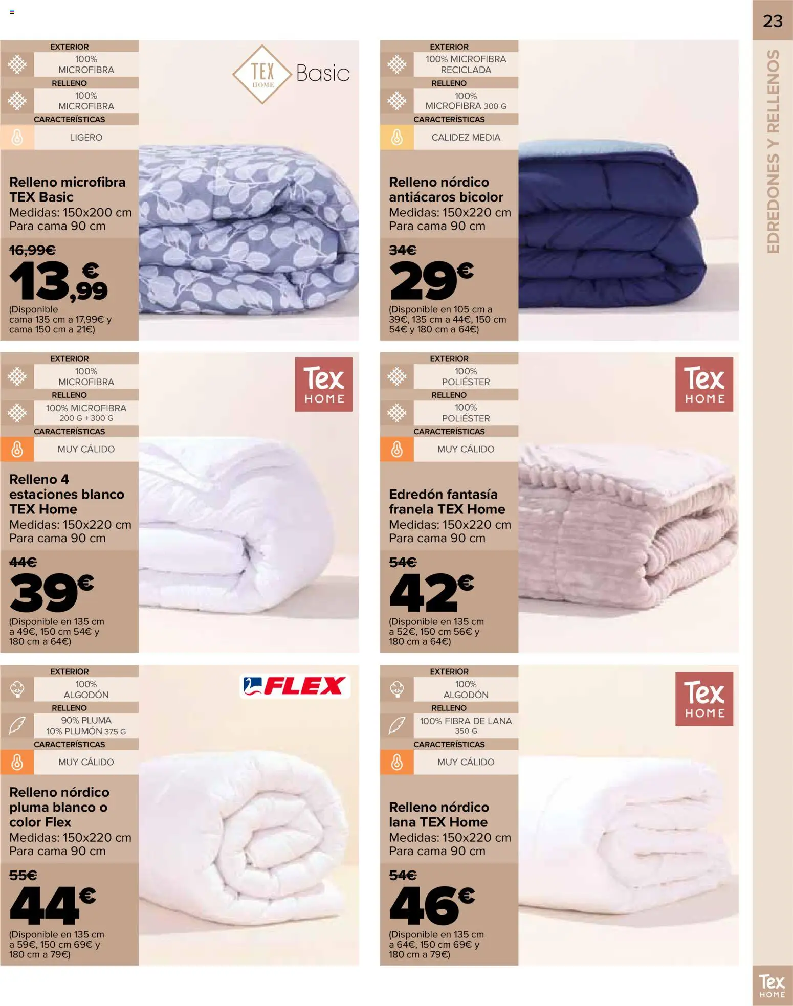 Carrefour folleto │ válido desde el 09.01.2026 | Página: 23 | Productos: Edredón, Cama