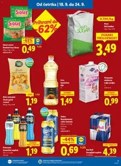 Novi Lidl katalog ponudbe – veljaven od 18.09.2025 | Stran: 7