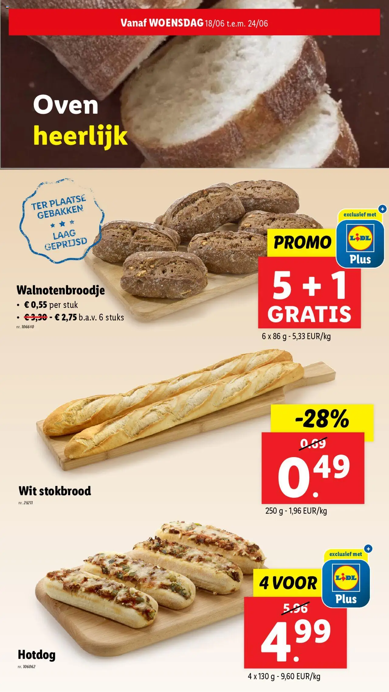  | Pagina: 9 | Producten: Hotdog, Stokbrood, Oven