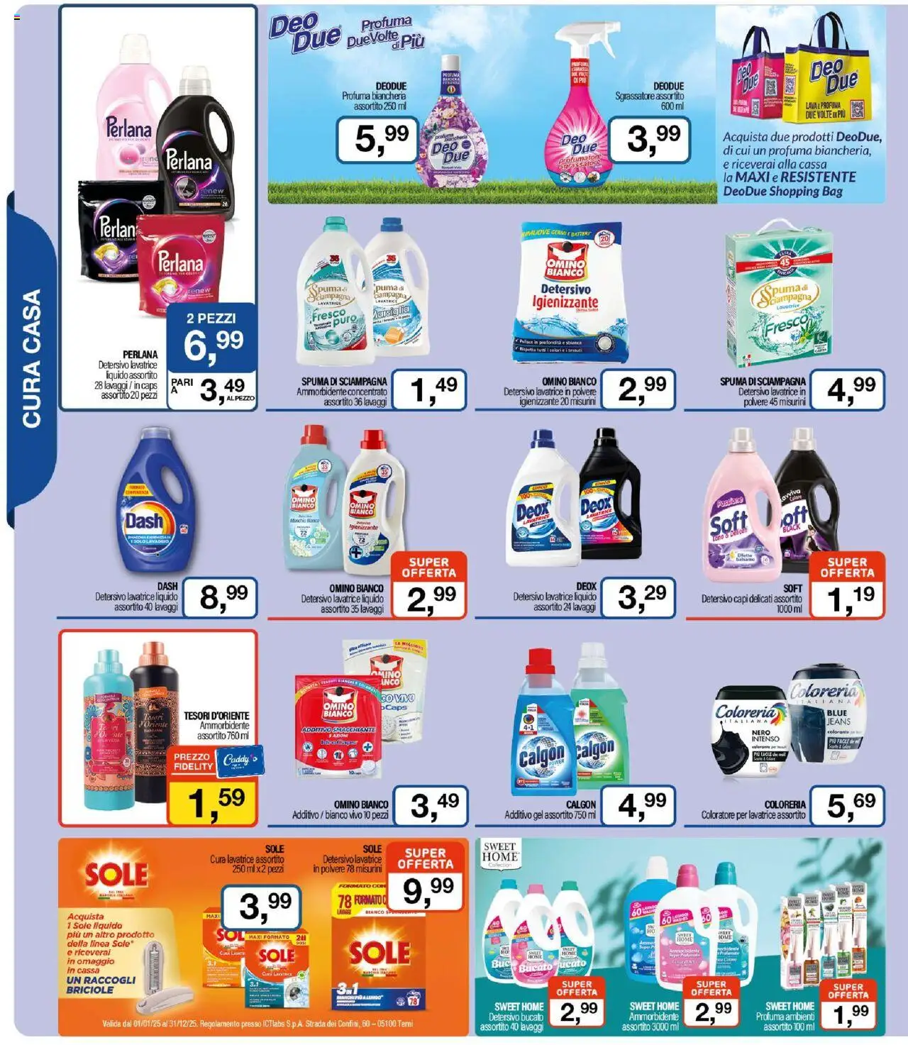 Volantino Caddy's del 31.07.2025 | Pagina: 8 | Prodotti: Ammorbidente, Sgrassatore, Jeans, Lavatrice