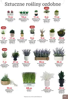 Pogląd oferty "Bodzio Katalog" - ważna od 01.04.2026 | Strona: 205 | Produkty: Rosliny