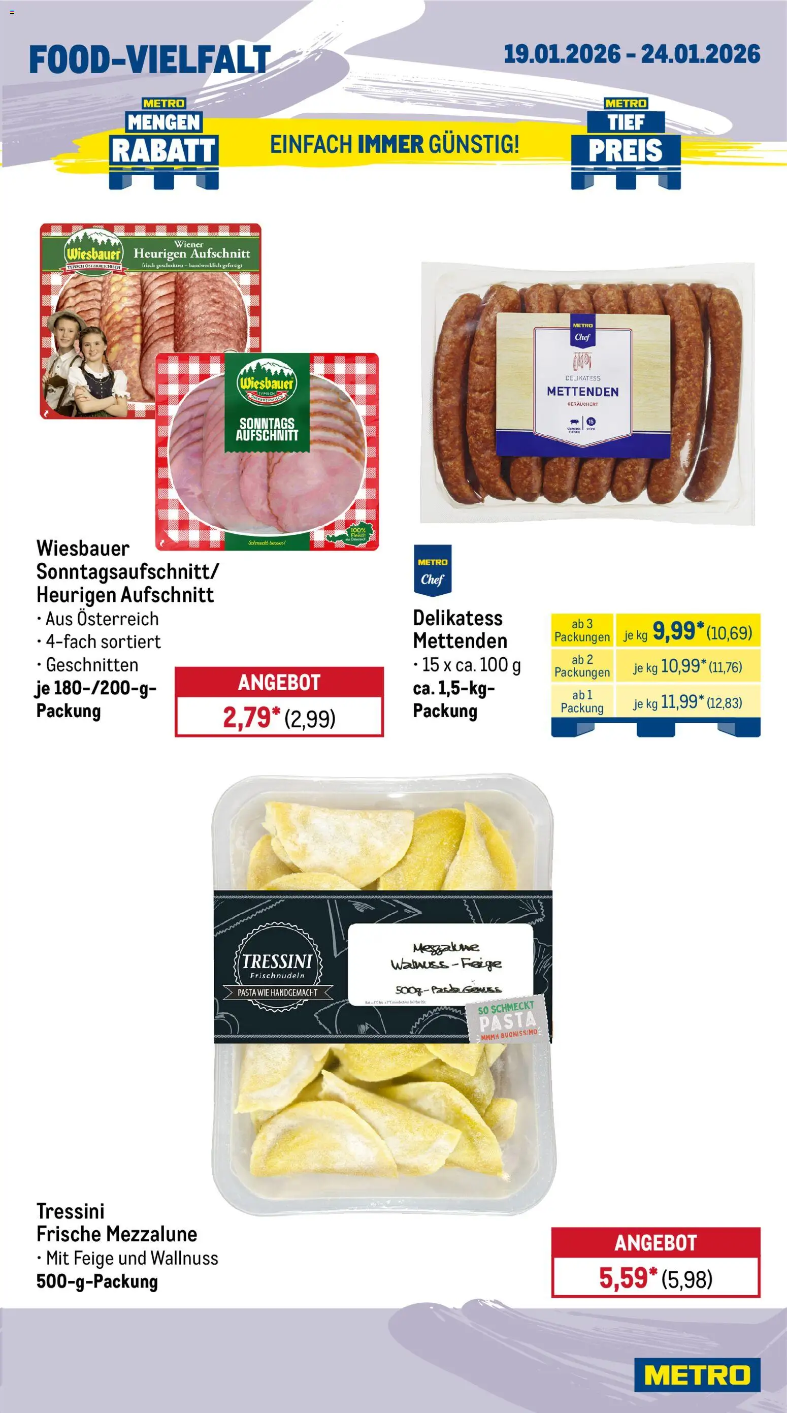 Metro Prospekt 	 – gültig ab 19.01.2026 | Seite: 13 | Produkte: Pasta