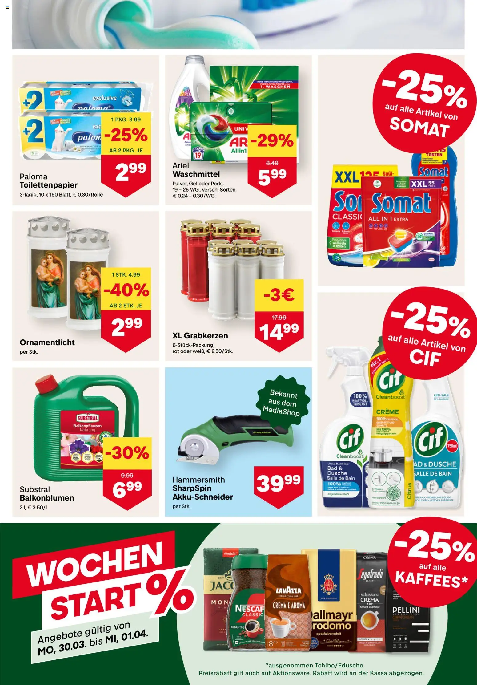 MPREIS Flugblatt gültig ab 26.03.2026 | Seite: 11 | Produkte: Marhalábszár, Dusche, Creme, Waschmittel