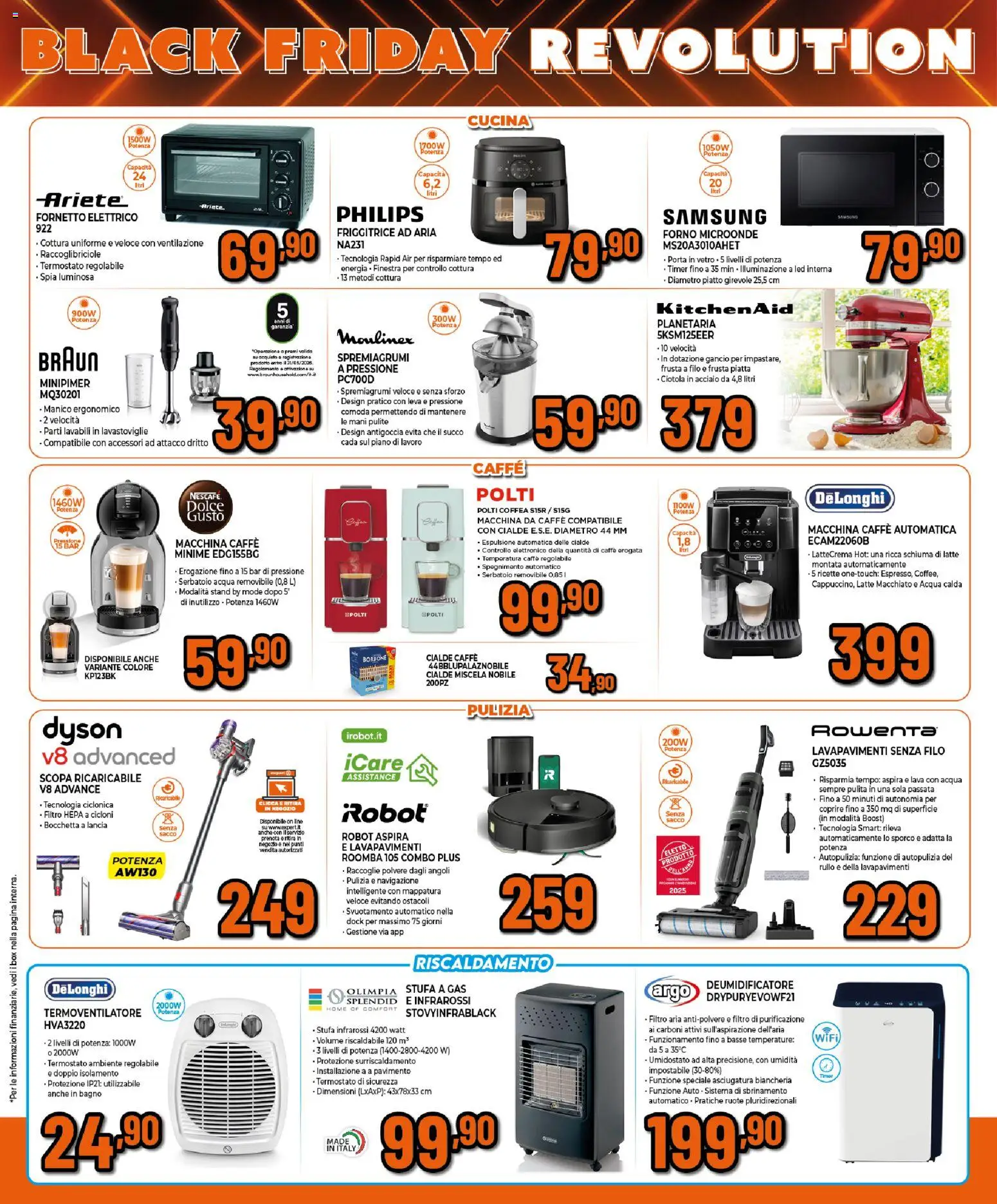 Volantino Expert del 30.10.2025 | Pagina: 19 | Prodotti: Lavastoviglie, Spremiagrumi, Bagno, Samsung