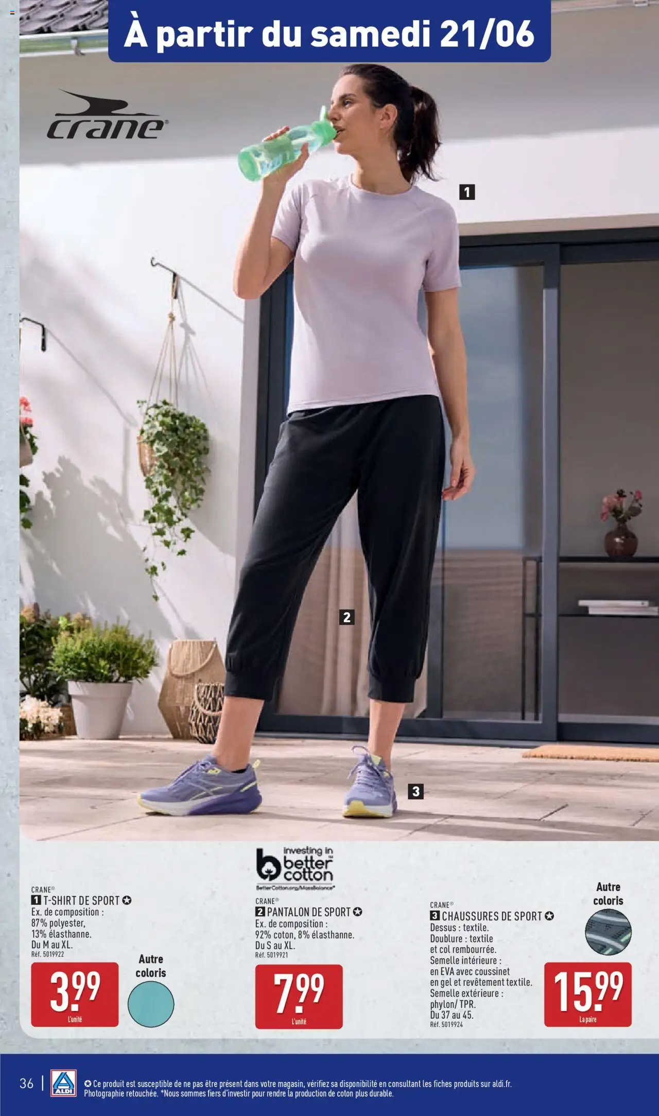 | Page: 39 | Produits: Coton, Chaussures de sport, Pain, Pantalon