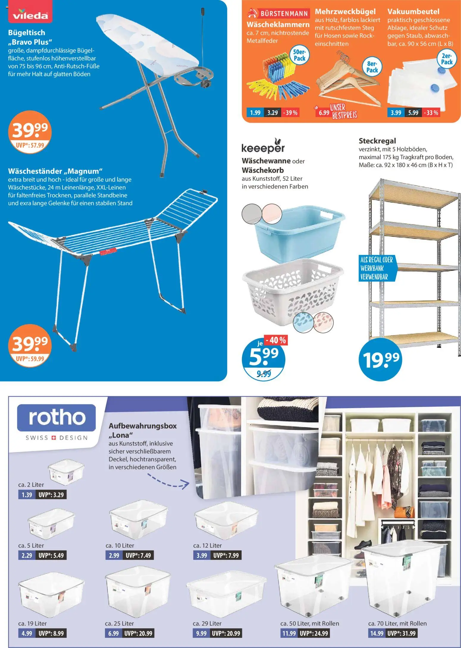 V-Markt - Hallertau / Oberpfalz – gültig ab 05.02.2026 | Seite: 16 | Produkte: Regal, Rock, Waschestander