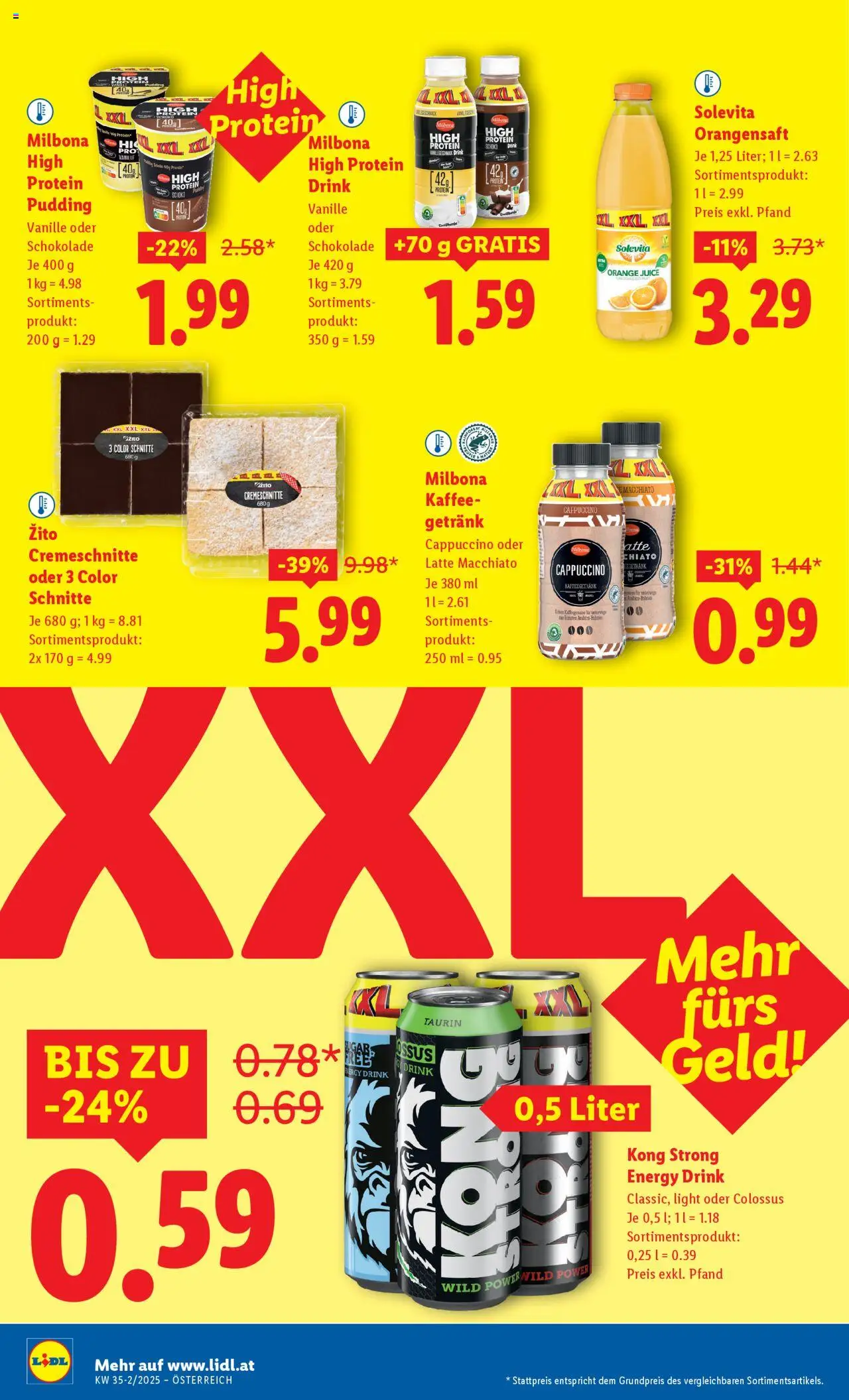 Lidl Flugblatt - Eisenstadt, Ebenfurth, Mattersburg gültig ab 28.08.2025 | Seite: 10 | Produkte: Kaffee, Schokolade