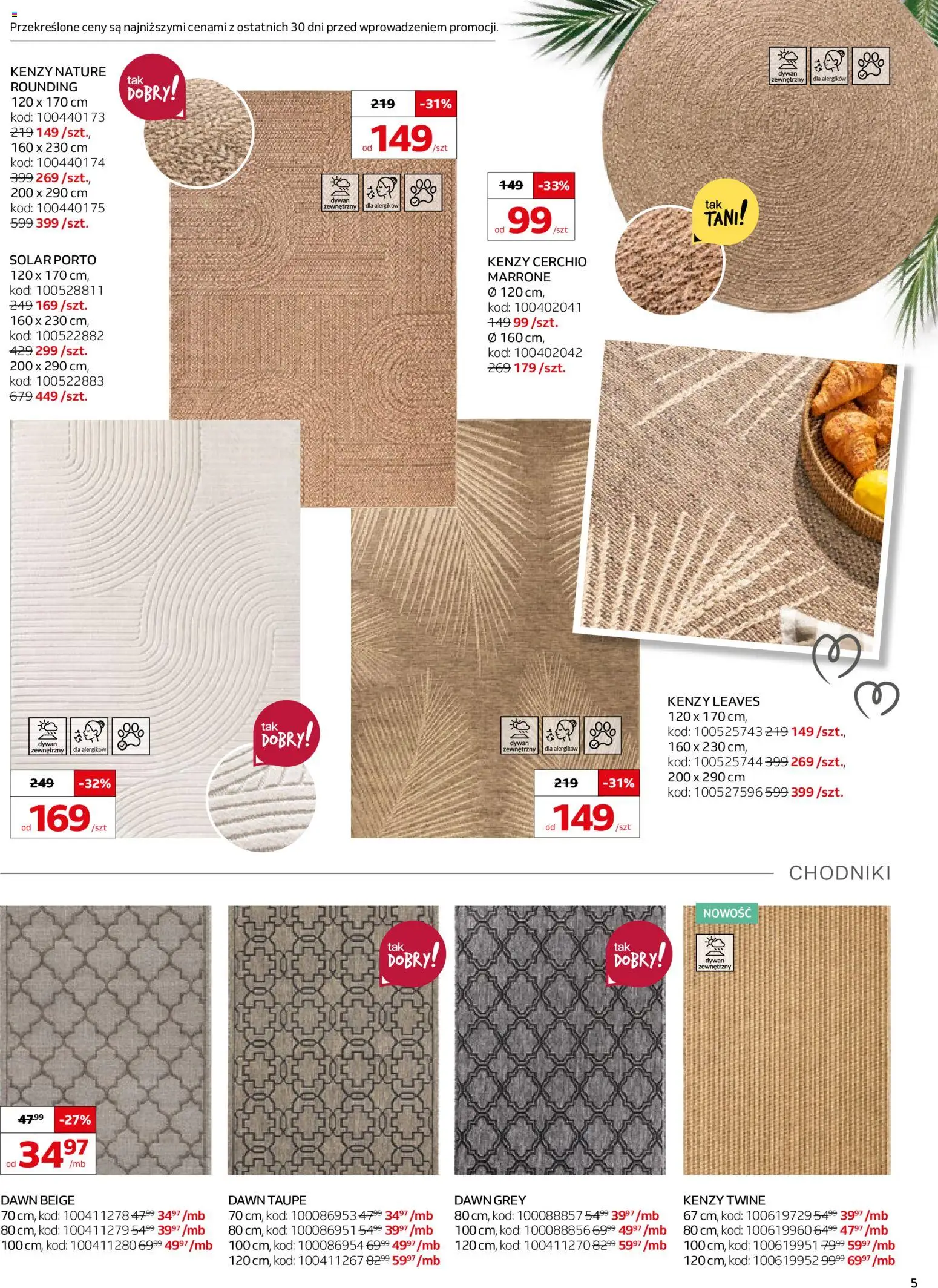 Komfort gazetka od 18.03.2026 | Strona: 5 | Produkty: Dywan