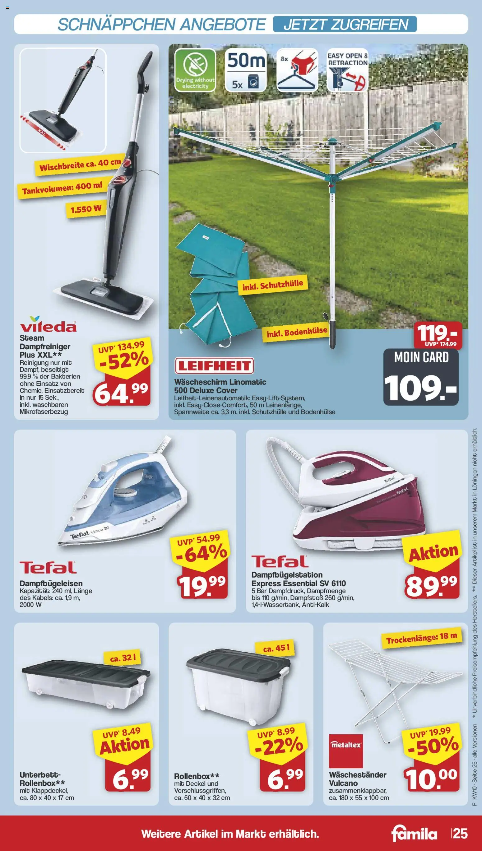 Famila Nordwest Prospekt 	 – gültig ab 02.03.2026 | Seite: 27 | Produkte: Waschestander