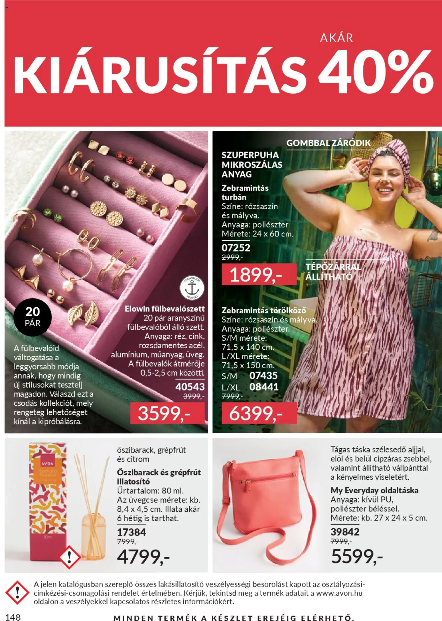 Avon akciós ujság - amely érvényes a következő dátumtól: 01.02.2026 | Oldal: 160