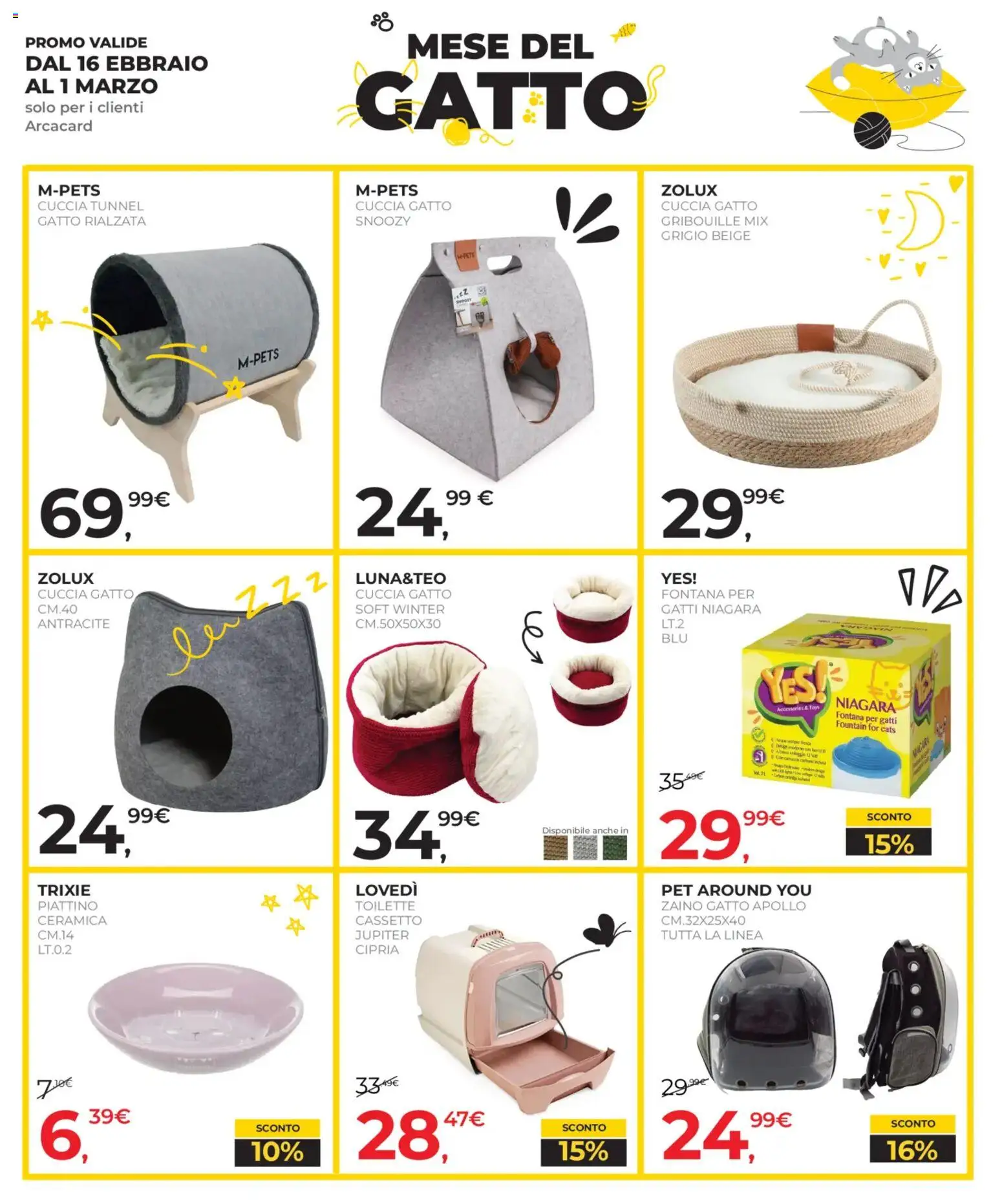 Volantino Arcaplanet del 16.02.2026 | Pagina: 21 | Prodotti: Zaino, Cipria