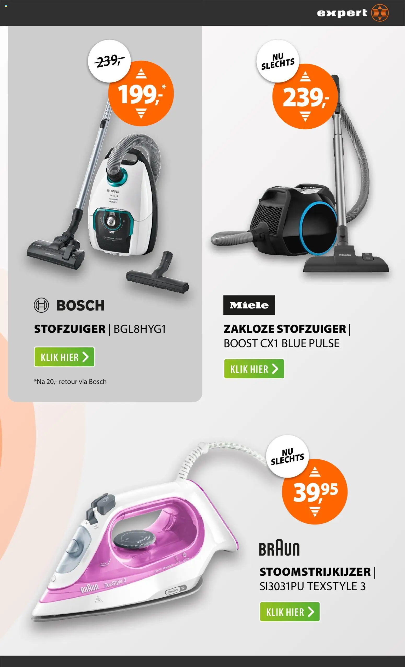 {H1} | Pagina: 15 | Producten: Stofzuiger, Boost