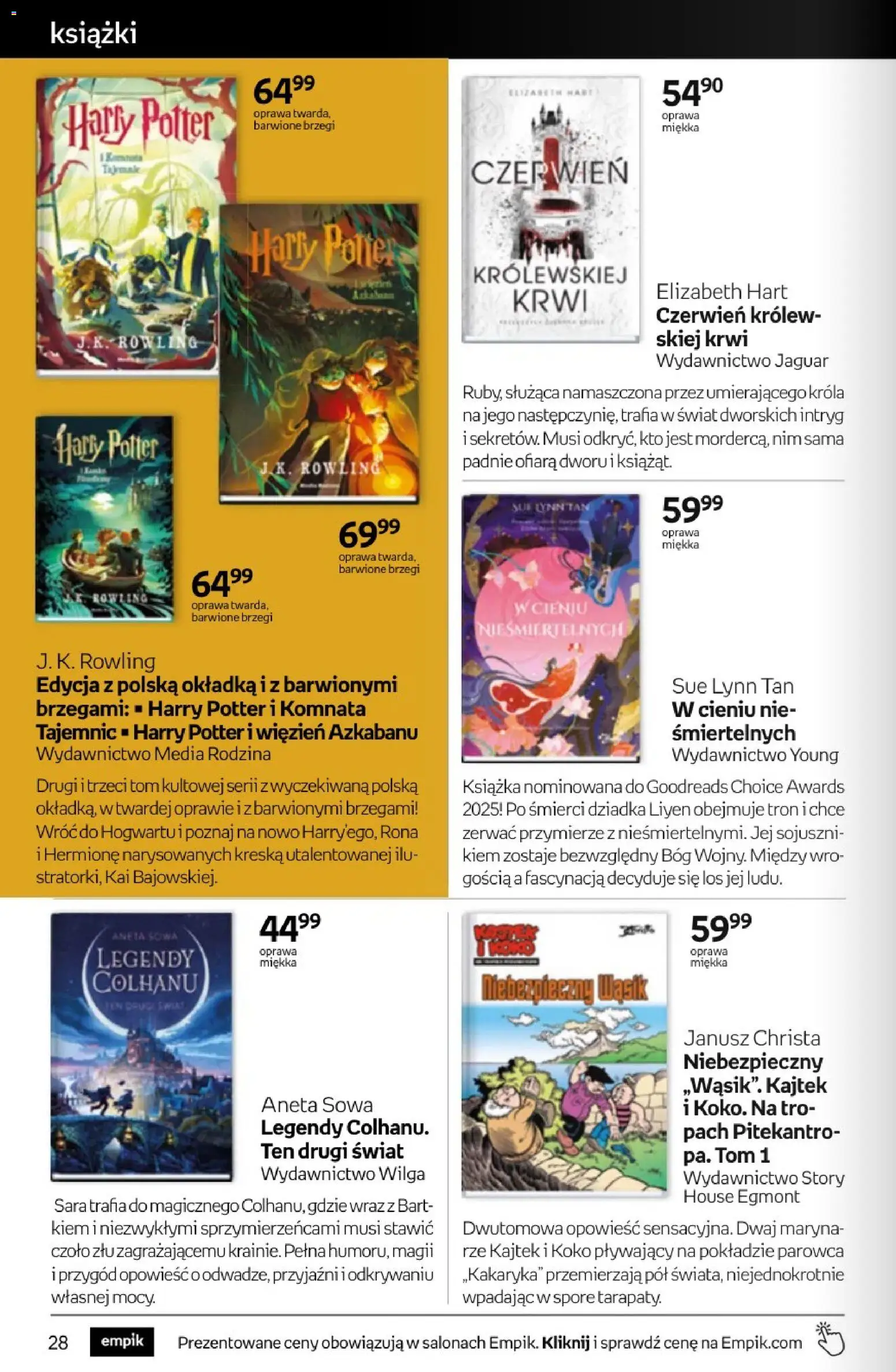 Empik promocje od 25.03.2026 | Strona: 28 | Produkty: Książki