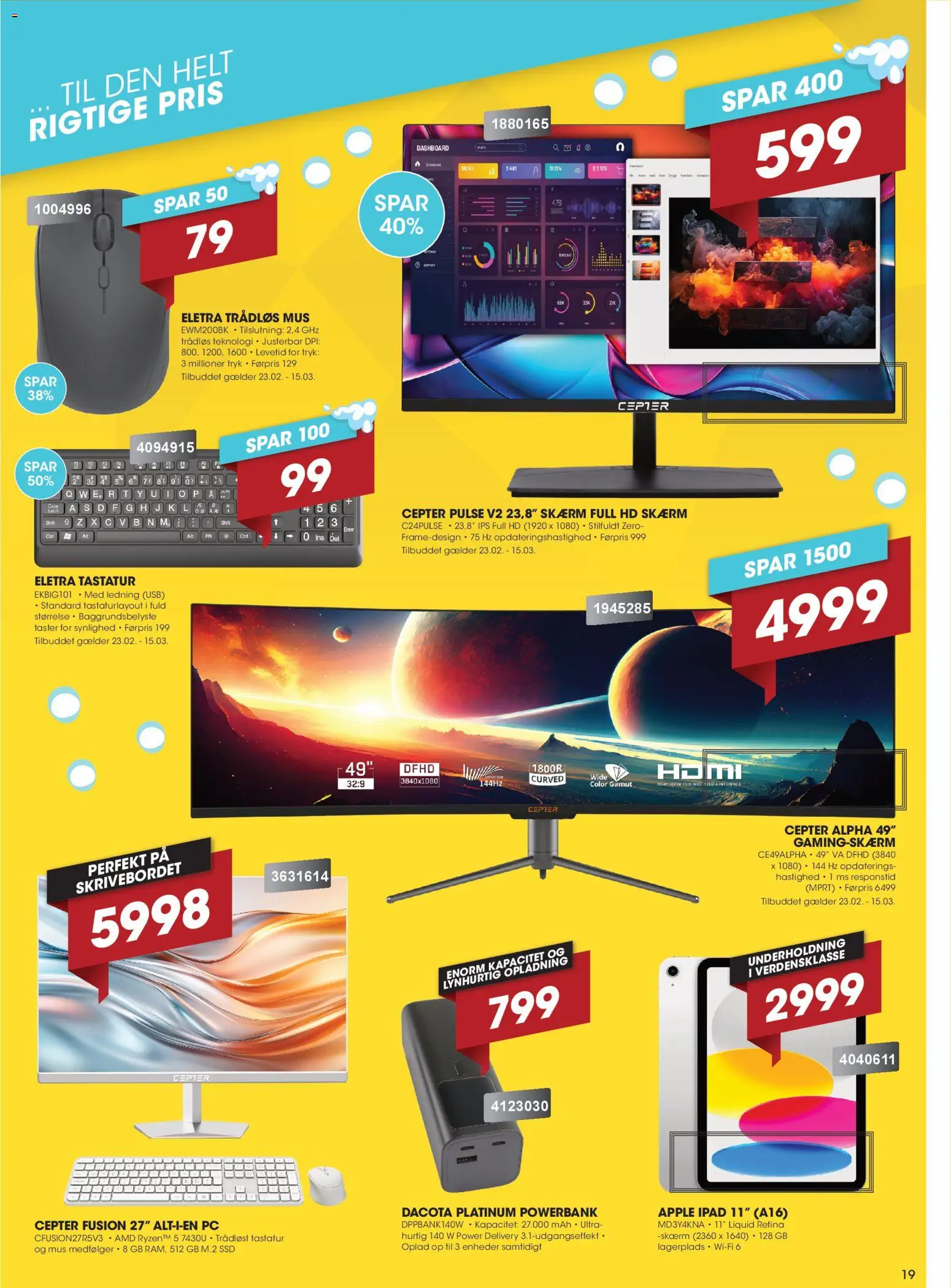 Punkt1 tilbudsavis – gyldig fra 23.02.2026 | Side: 19