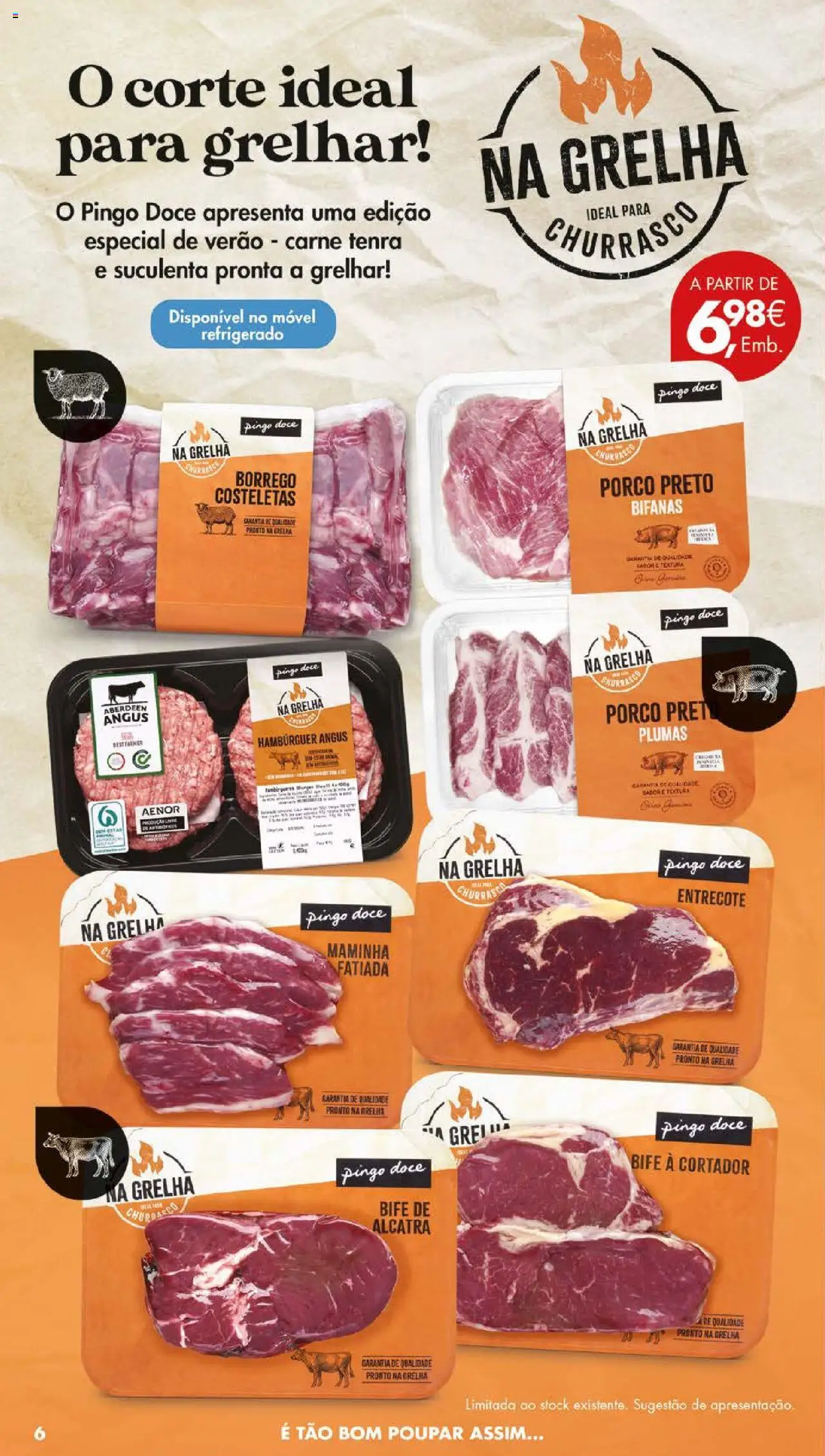Pingo Doce folheto │ válido de 09.09.2025 | Página: 8 | Produtos: Cortador, Hambúrguer, Carne
