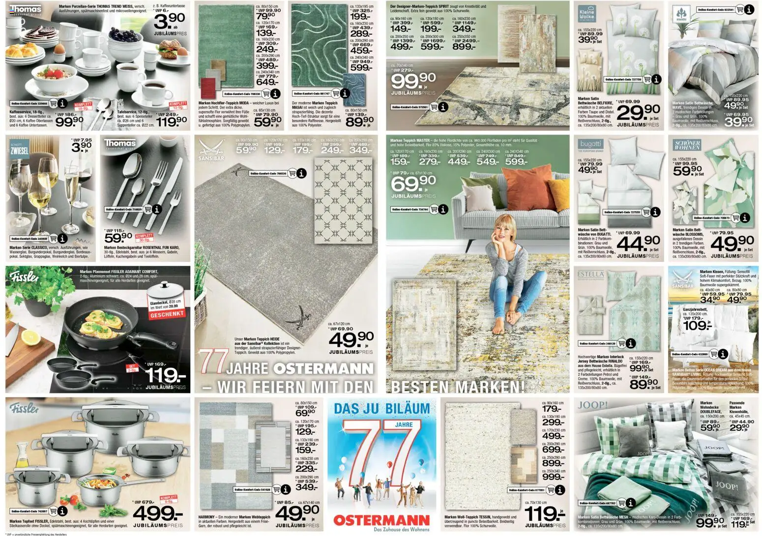 Ostermann Prospekt 	 – gültig ab 28.02.2026 | Seite: 4 | Produkte: Bett, Kaffee, Bettwäsche, Teppich
