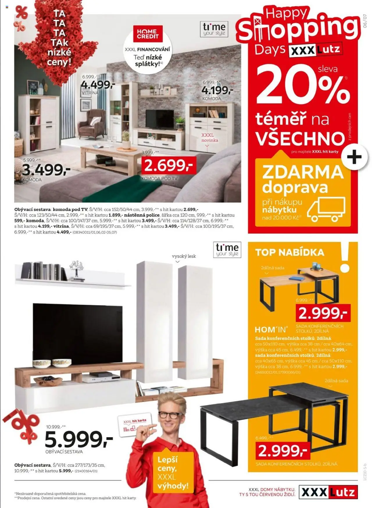 XXXLutz leták od 20.10.2025 | Strana: 7 | Produkty: Tv, Komoda, Obývací sestava, Karty