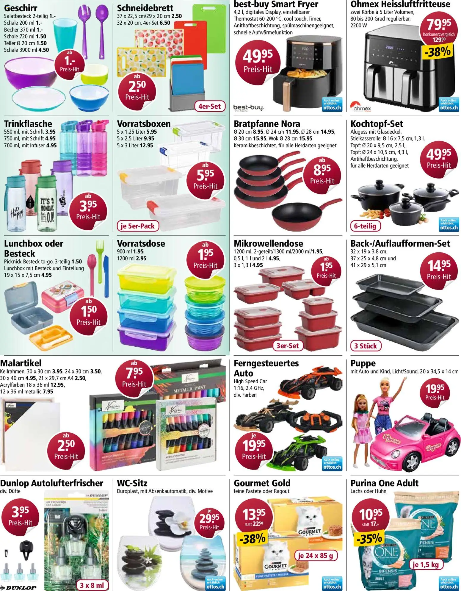 Otto's Aktionen – gültig ab 10.03.2026 | Seite: 6 | Produkte: Lachs, Wok, Heißluftfritteuse