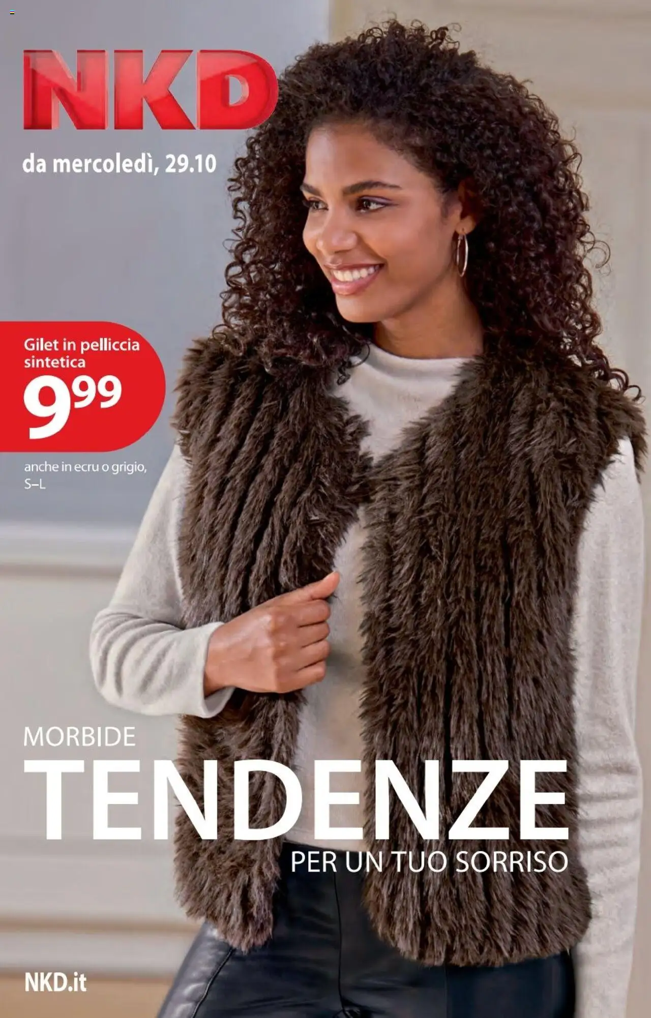 Volantino NKD del 29.10.2025 | Pagina: 1 | Prodotti: Gilet