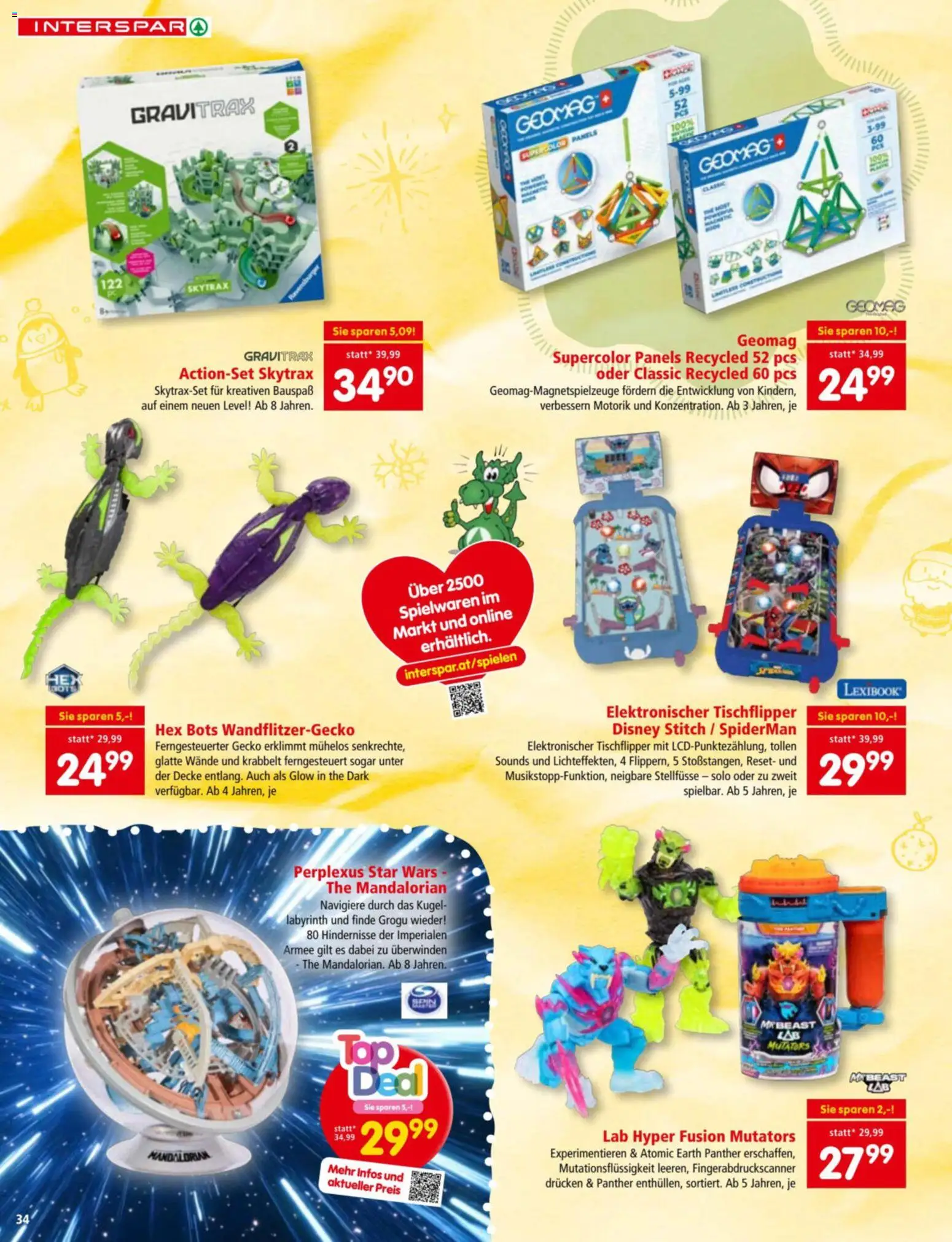Interspar Spiele - Paradies gültig ab 30.10.2025 | Seite: 34 | Produkte: Decke