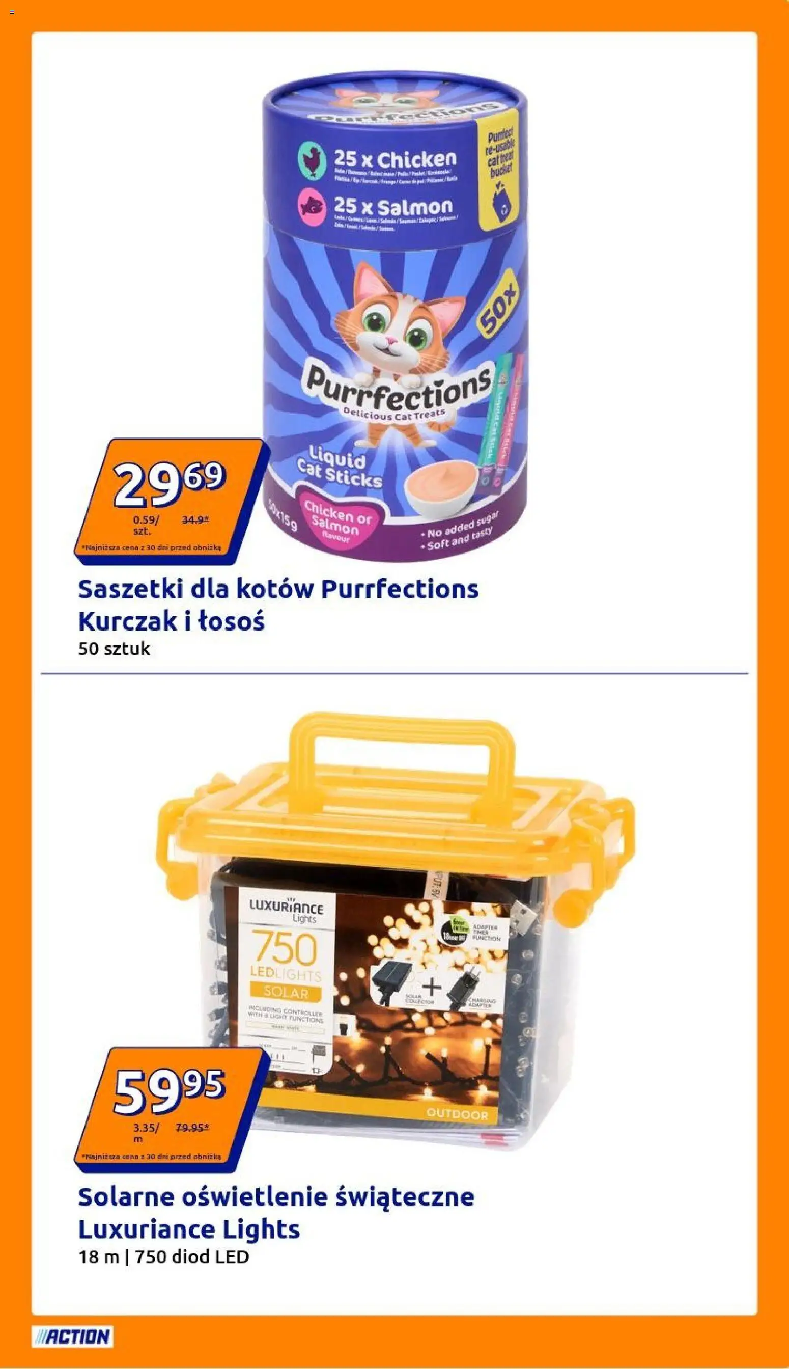 Action Gazetka od 17.12.2025 | Strona: 17 | Produkty: Kurczak, Adapter, Łosoś