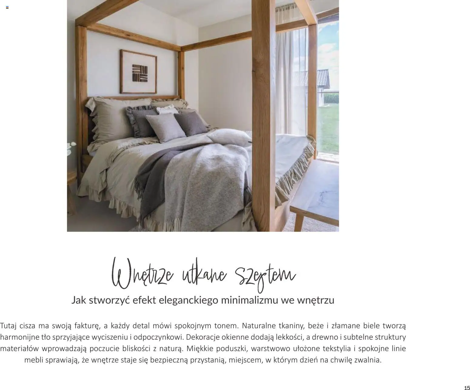 Dekoria Gazetka od 01.02.2026 | Strona: 15 | Produkty: Tekstylia