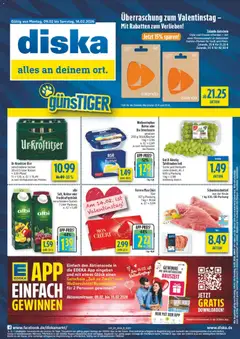 Diska - Diska Angebote Sachsen-Thüringen KW07 ab 09.02.2026 gültig