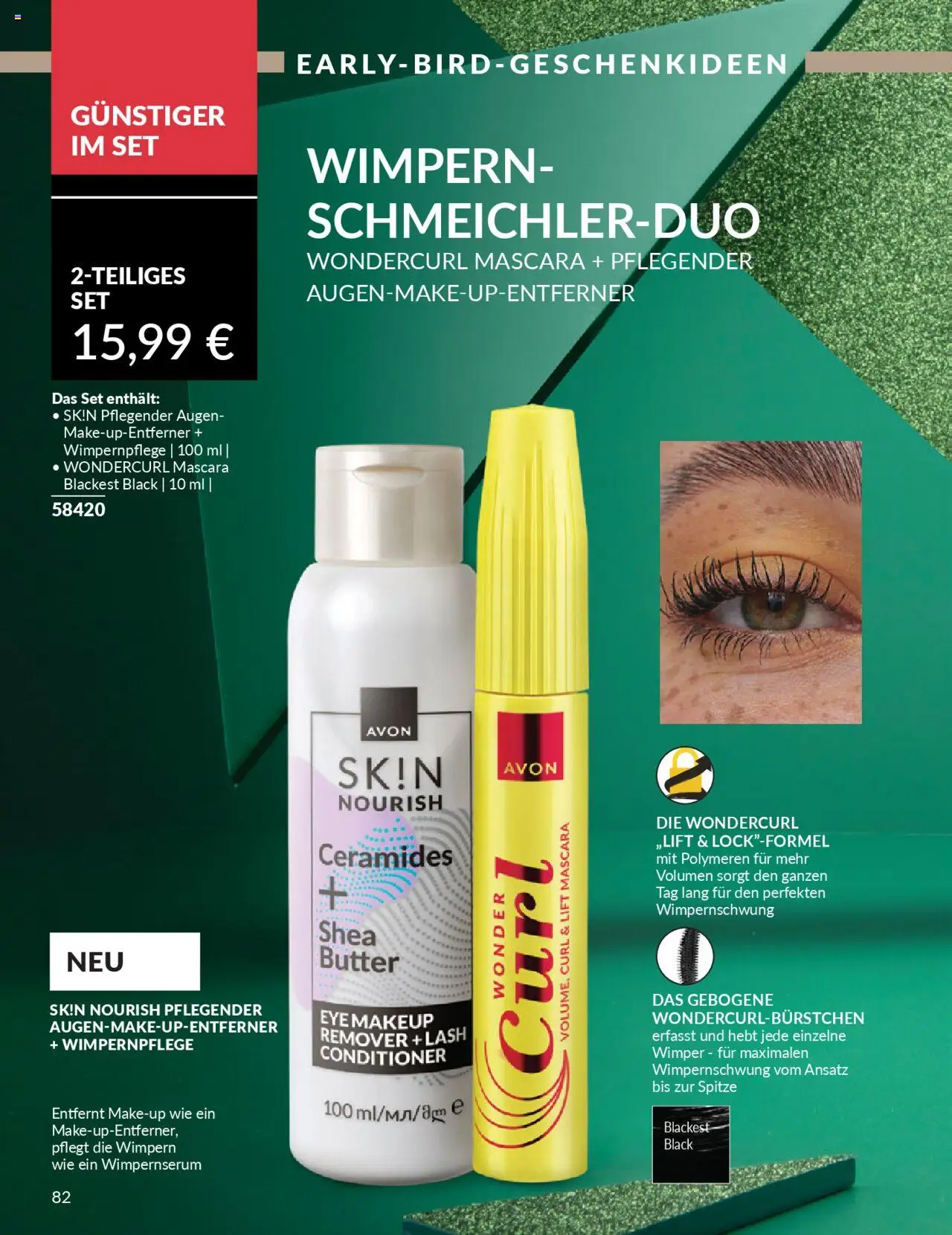 AVON Katalog Oktober 2025 – gültig ab 01.10.2025 | Seite: 84 | Produkte: Butter, Mascara, Wimpernserum