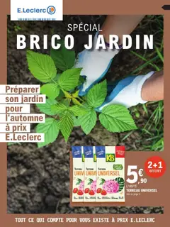 Brico E.Leclerc - Prévisualisation de Brico E.Leclerc - Jardin d'automne brico chauffage valide à partir de 23.09.2025