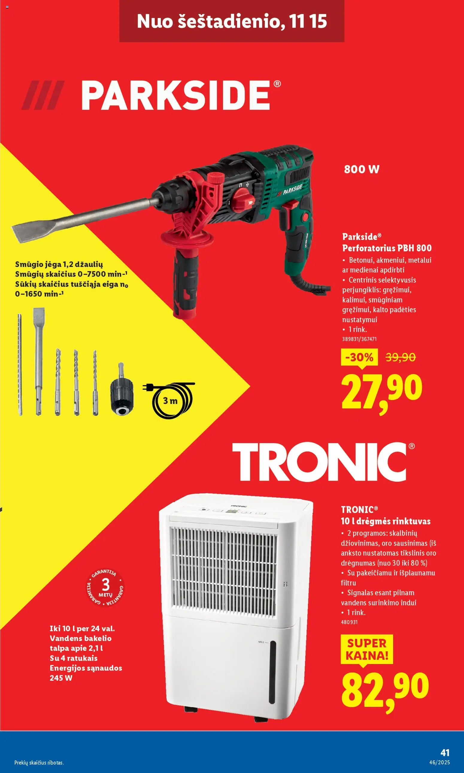 LIDL akcijos nuo 10.11.2025 | Puslapis: 41