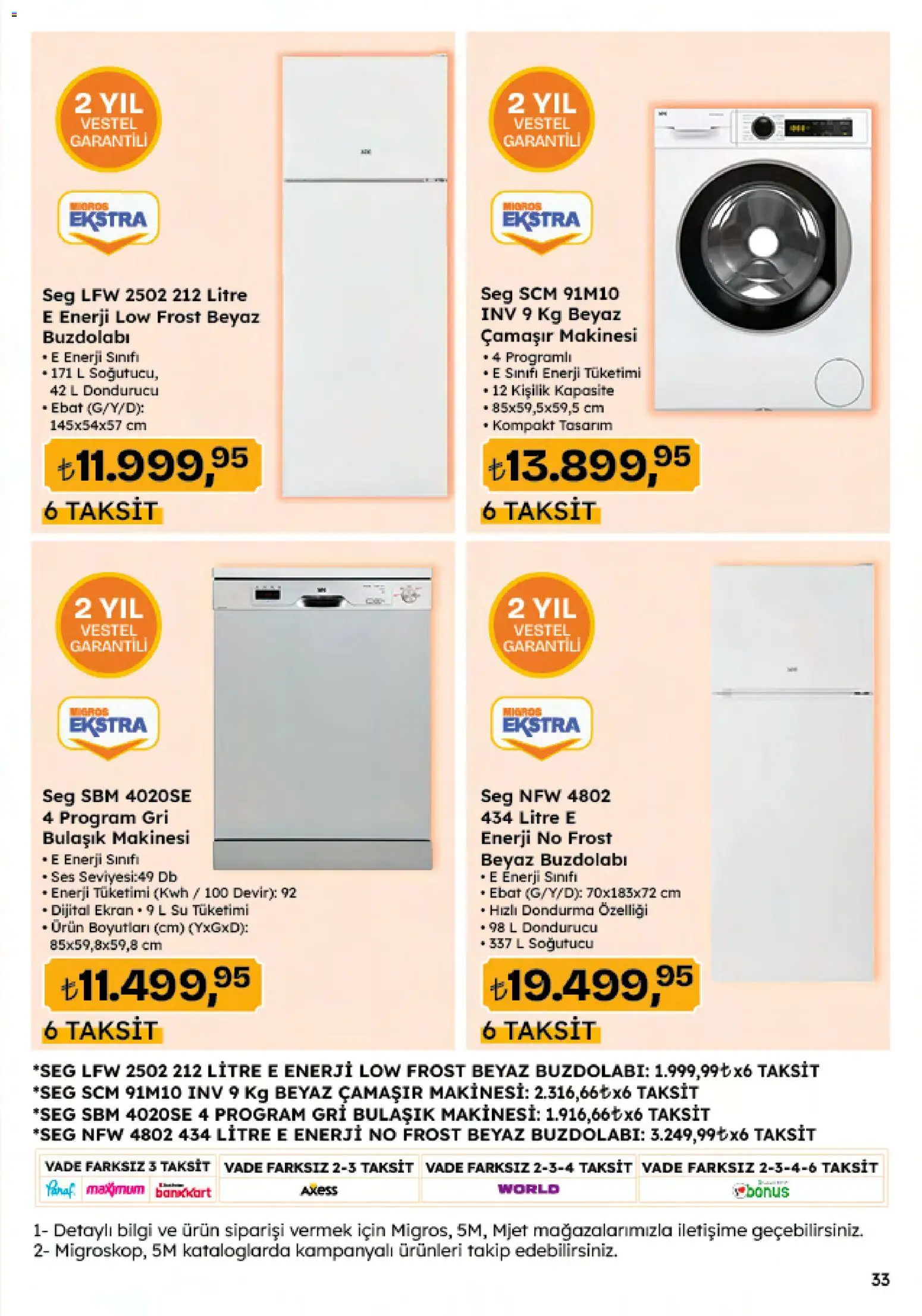 Migros Katalog - 5M Migroskop Dijital - 06.11.2025 tarihinden itibaren geçerlidir | Sayfa: 119 | Ürünler: Dondurma, Su, Ses, Bulaşık makinesi
