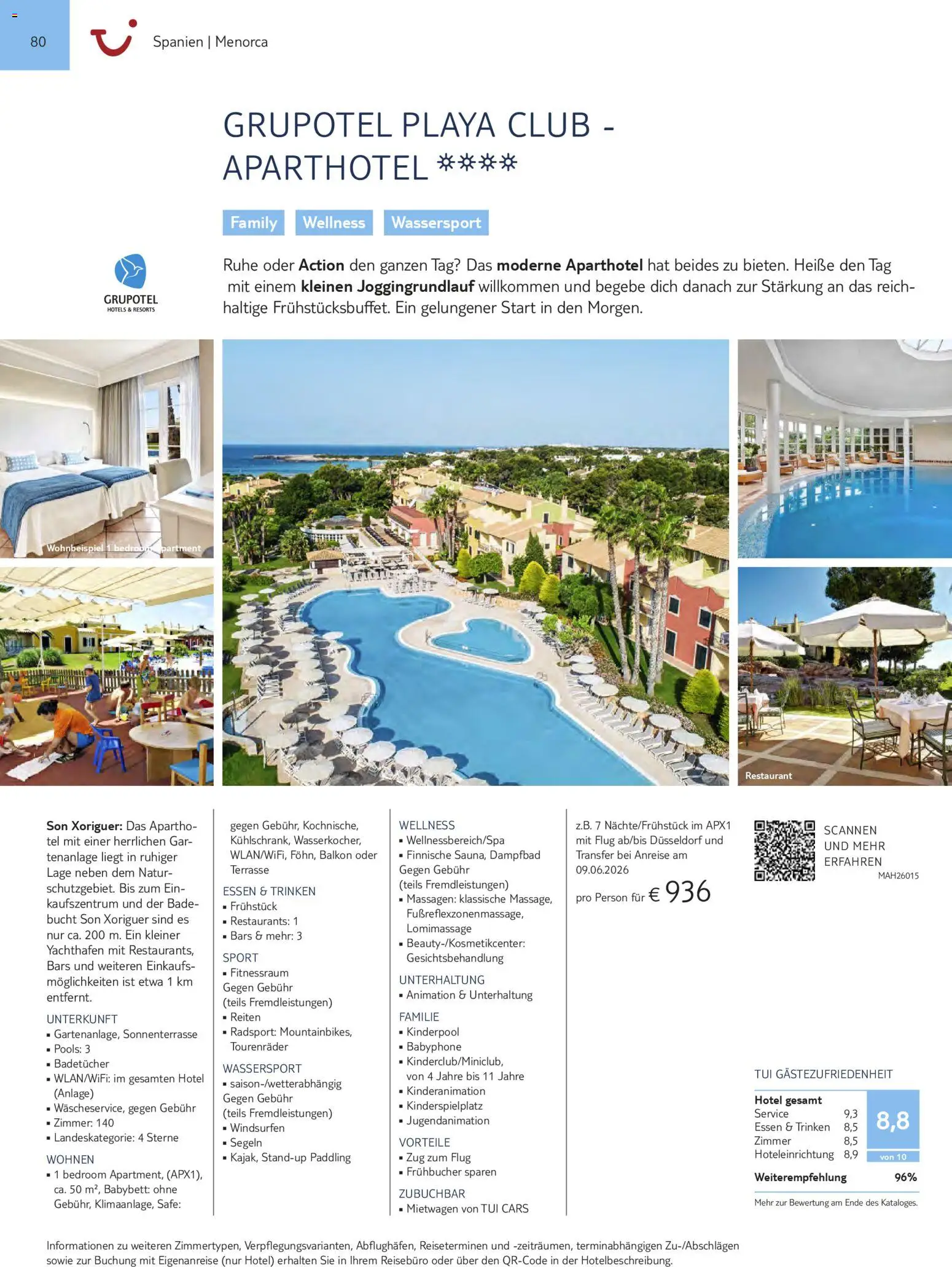 Aida  Südeuropa & Nordafrika 2026/27 – gültig ab 01.01.2026 | Seite: 80 | Produkte: Babybett