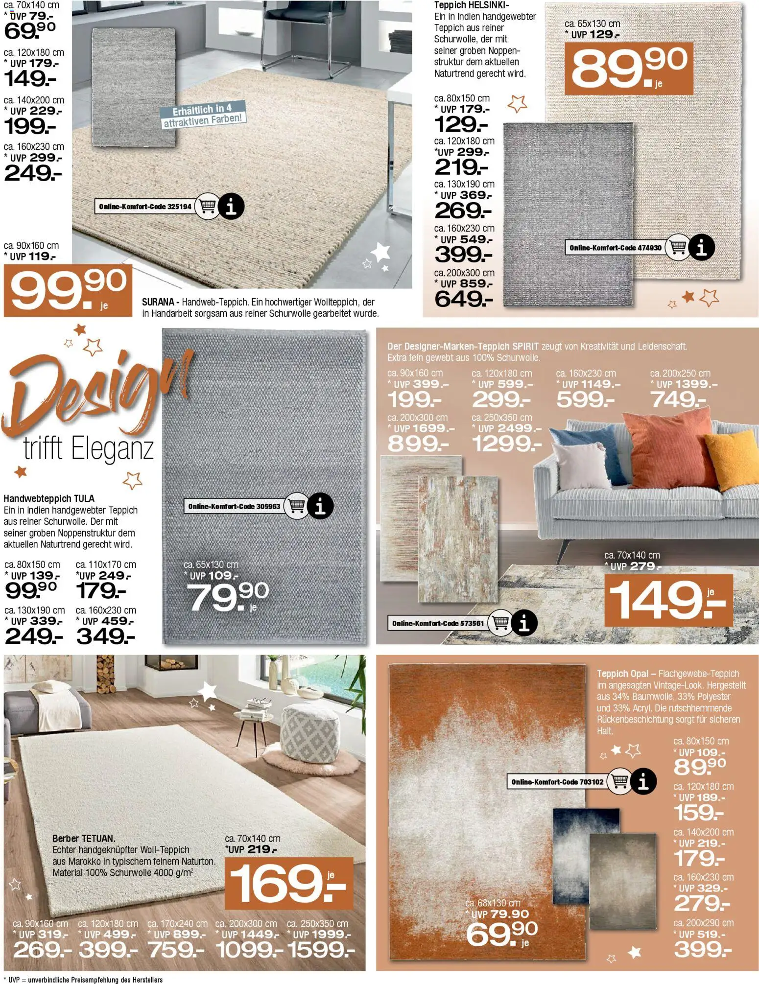 Ostermann - OSTERMANN Weihnachts-Spezial – gültig ab 22.11.2025 | Seite: 12 | Produkte: Teppich