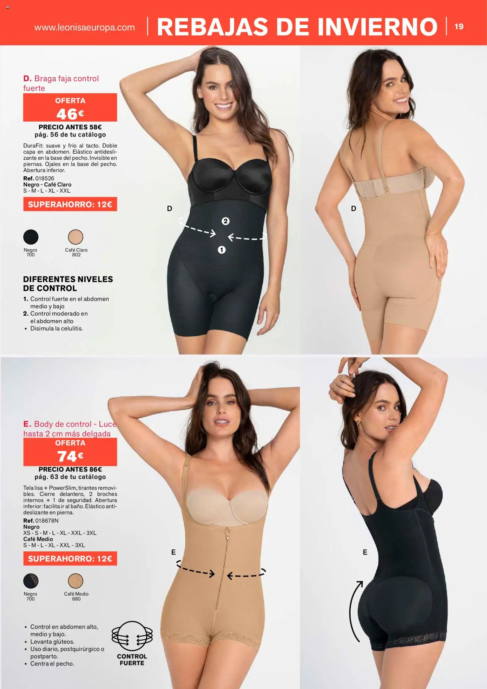 Leonisa folleto │ válido desde el 01.01.2026 | Página: 19 | Productos: Café, Body, Braga
