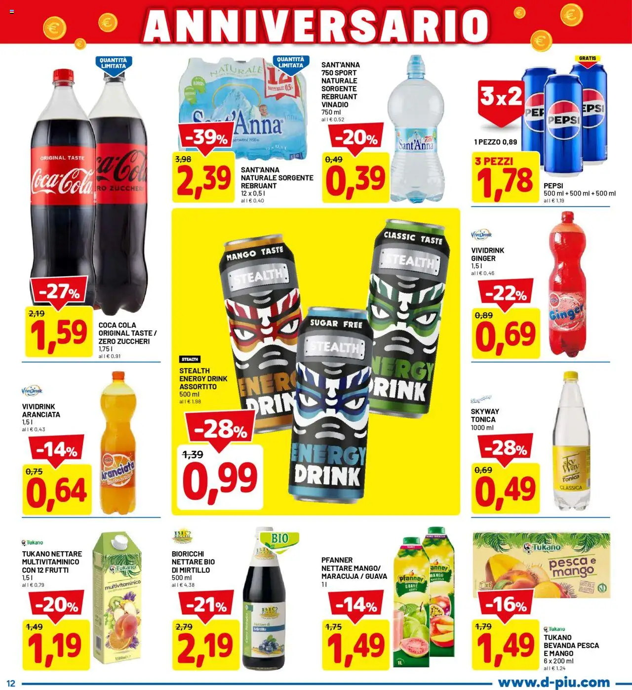 Volantino D Più del 15.09.2025 | Pagina: 12